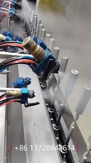 Electric Handle Color and UV Varnish Spray Line