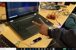 Gesture controlled smart lighting