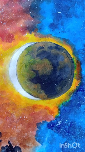 Solar Eclipse Drawing