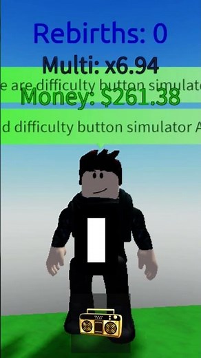 difficulty button simulator