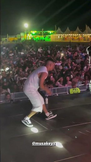 Musa Keys performing “Selema” at Afro Nation 2024 in Portugal