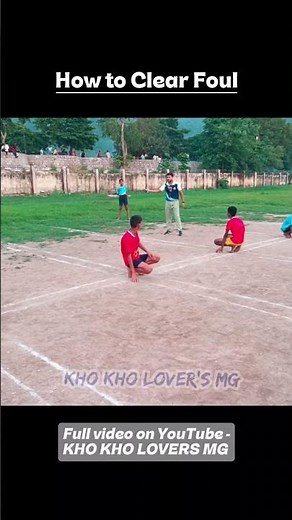 What are fouls outside the ground in Kho Kho? #khokhofouls #khokhogame #khokhoplayers #khokholove...