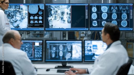 Operators monitor realtime Xray imaging on screens to detect internal defects in manufactured components enhancing quality assurance.