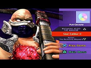 Soul Calibur II DEMO - PS2 - 16:9 Aspect Ratio [mClassic]