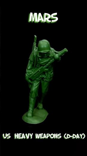 Mars WW2 US Heavy Weapons (D-Day) #army #toys #ww2