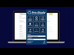 Setting Up Your Pro-Study Account