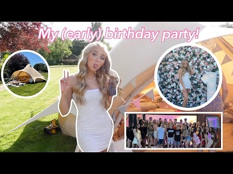 MY (early) 14th BIRTHDAY PARTY! ✨ *extra af*