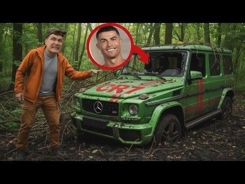 Am găsit G-Wagen-ul furat al lui Ronaldo? Oare mai pornește și merge?