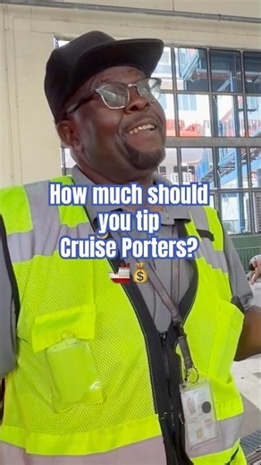 Cruise Terminal Porter Reveals What Tips He Appreciates 🚢 #cruise #cruisetips