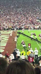 Isiah Horton’s TD Catch Vs Tennessee In Student Section