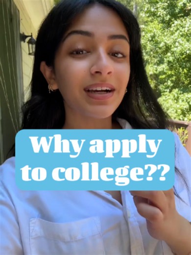 When you apply to college, you're giving yourself the freedom to figure out who you are 💫 Take a chance on yourself, you’ve got this!! Where are you applying? 🧐 #CollegeApps #CommonApp #FirstGenCollege #SeniorYear #WhyApply