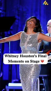 Whitney Houston's Final Moments on Stage 🥰💔 #MusicLegend #Whitney #diva #music #bodyguardmovie #bodyguards #GrammyAwards #WhitneyHouston #Queen #whitney #AMAs #bodyguard #queens #love | Beauty Dress