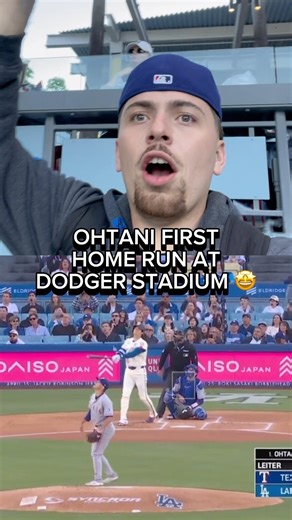OHTANI FIRST HOME RUN IN LA 2026!! #ohtani #mlb #dodgers #baseball