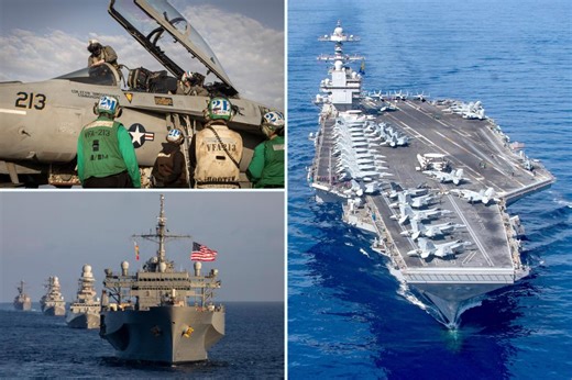 US moves its newest super carrier — USS Gerald Ford — to Mediterranean as massive military hardware buildup near Iran continues