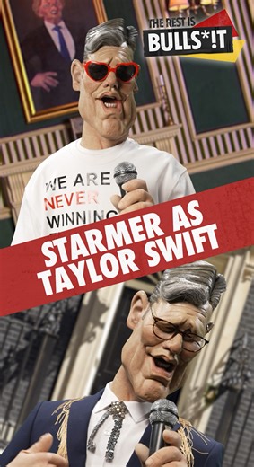 The album everyone’s talking about today… Taylor Swift? Nope! Keir Starmer’s The Death Of A PM out now! Brand new full episode of Spitting Image: The Rest Is Bulls*!t out at 7pm tonight on YouTube! | Spitting Image