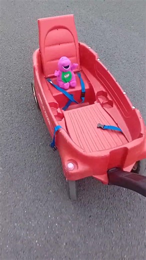 ‎⁨@Jovanikings01TV⁩ Taking barney for a ride