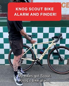 Scout is an Alarm & Finder designed specifically for your bike. ✅ 85db motion-sensitive alarm triggers if your bike is moved ✅ Locate your bike using the ‘Apple Find My’ network ✅ Arm & Disarm using your iPhone ✅ The future of Bike security is here | knog