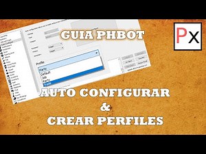 Guia phbot - AutoConfigure Crea varios perfiles para tu personaje