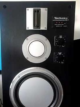 TECHNICS SB-7 HONEYCOMBO DISC SPEAKER SYSTEM