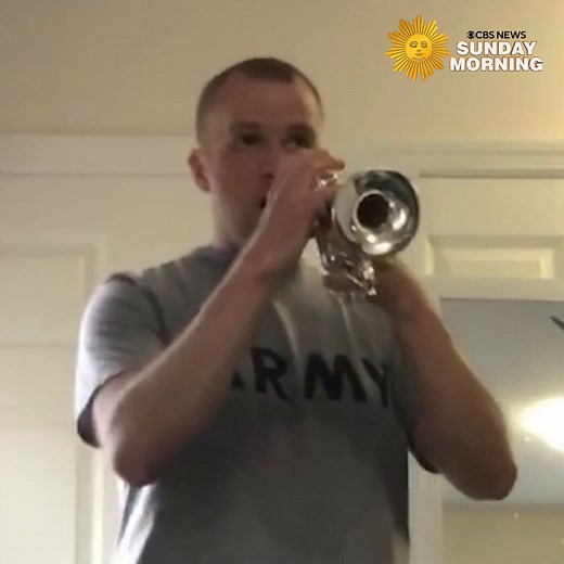 23K views · 1.9K reactions | Good morning! Our theme song "Abblasen" performed by Staff Sargent Marty Bishop. Thank you for your service. | CBS Sunday Morning | Facebook