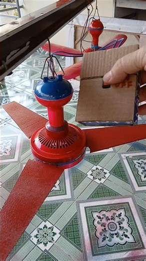 What will the 2 mini ceiling fans look like after restoration?