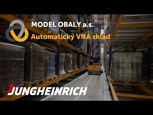 Jungheinrich | Automatický sklad ve firmě MODEL OBALY a.s.