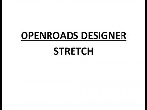 ORD - MicroStation - 7.9 - Stretch