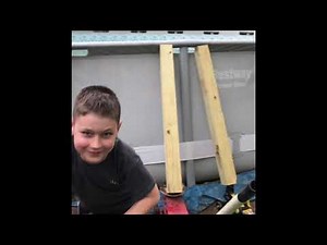 How to fix a sagging pool