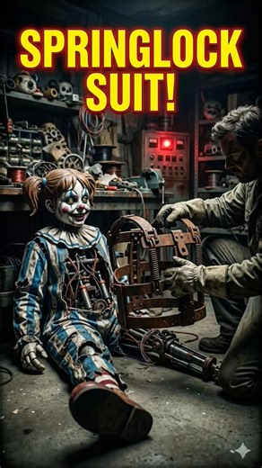 FNAF Springlock Suit Behind The Scenes 😱 Animatronic Locking Scene...