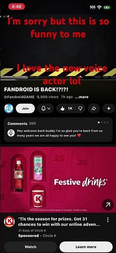 ‪@FandroidGAME‬ is so funny XD #roblox #dandysworld #fandroid #funnyvideo