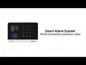 PG-103 Alarm Control Panel New Interface Detailed Operation Video