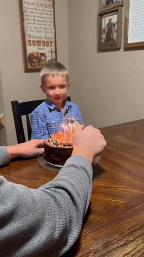 1K views · 530 reactions | Turning 4 can be rough  poor little guy thought it was gonna explode  #HappyBirthday #Nope #NotImpressed | Tyler Kijac | Facebook