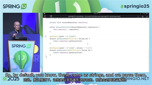 【双语】API Versioning In Spring Framework 7 by Rossen Stoyanchev @ Spring IO 2025