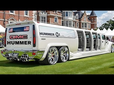 This 2026 GMC Hummer H1 Stretch Limousine Is So Insane It Should Be Illegal 😱