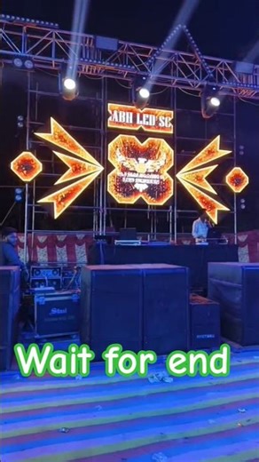 Led screen setup saurabh Led #trending #viral #ledscreens