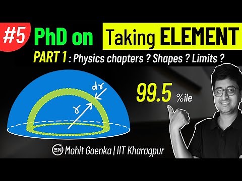 Part1 - How to take Elements in Physics ? | Learn to put Limits | Best Way🔥🔥 | JEE Physics | IIT JEE