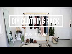 DIY Clothing Rack