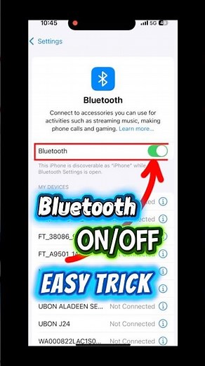 Bluetooth Connect Nahi Ho? पहले ये 2 तरीके ट्राई करो 🔵 #iphone #shorts