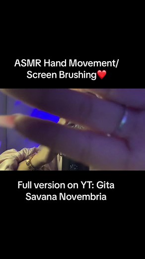 #asmrtiktoks #asmrrelax #asmrindonesia #asmrhandmovements #asmrscreenbrushing #gitaasmr