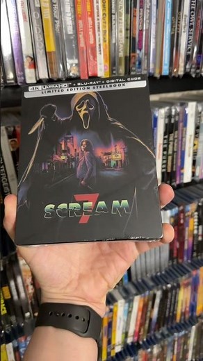 Scream 7 4K Ultra HD + Blu-ray + Digital Limited Edition Collectible Steelbook
