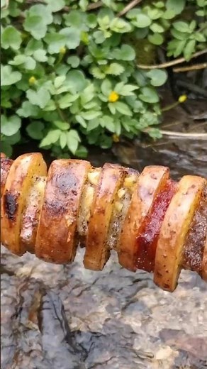 Campfire Potato Skewers: 3 Types of Homemade Salo (Lard)