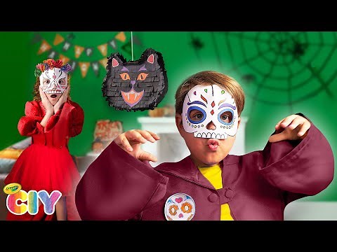 Crafting a Spooky Celebration | Halloween & Día de los Muertos Craft Ideas for Kids