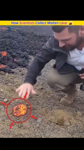 What Happens When Scientists Collect Lava? 🔥