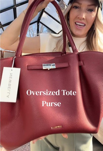 Discover the Oversized Tote Purse for Quiet Luxury
