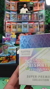3K views · 300 reactions | Unboxing the Eevee Super Premium Collection from Prismatic Evolutions! This box is TOO FIRE 掠 Be sure to hop in our whatnot to purchase (link in bio)  #pokemoncommunity #pokemontcg #prismaticevolutions #pokemoncards | Clovr Cards | Facebook