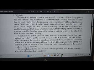 OS • Readers Writers Problem