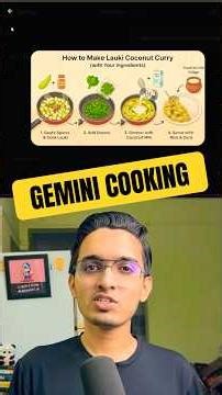 3 Ways Gemini Instantly FIXED Dinner! ✨ #ai #gemini #shorts