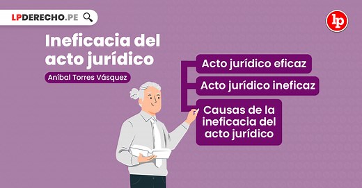 Ineficacia del acto jurídico, explicado por Aníbal Torres Vásquez | LP