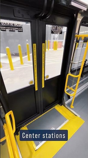 Metro Electric Buses - Doors on Both Sides
