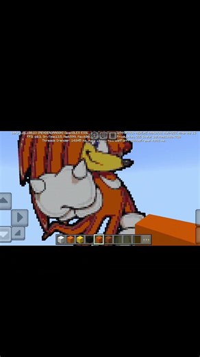 I Built the Strongest KNUCKLES in Minecraft!🥊🔥| Sonic Pixel Art#Minecraft#Knuckles #SonicTheHedgehog